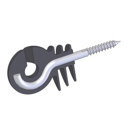 Isolatore ad anello Premium BIG AKO Nero Isolatore ad anello Premium BIG AKO Nero