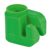 Isolatore a urto per picchetti ovali AKO Rosso