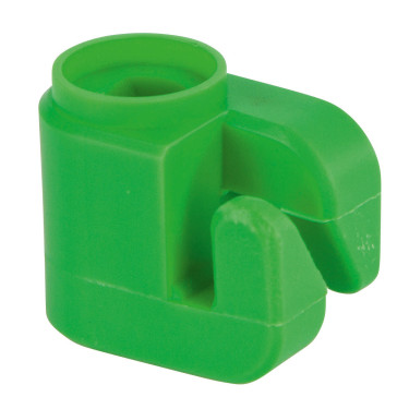 Isolatore a urto per picchetti ovali AKO Rosso