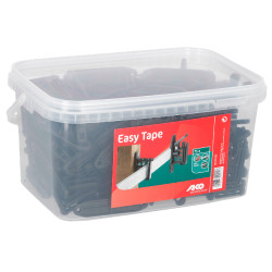 Isolatore clip Easy Tape AKO Nero Isolatore clip Easy Tape AKO Nero