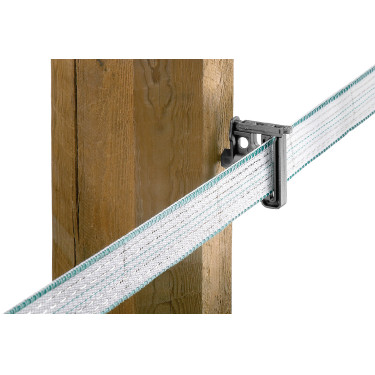 Isolatore clip Maxi Tape AKO Antracite Grigio Isolatore clip Maxi Tape AKO Antracite Grigio