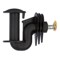 Isolatore angolare per nastro Cavallo AKO Nero Isolatore angolare per nastro Cavallo AKO Nero