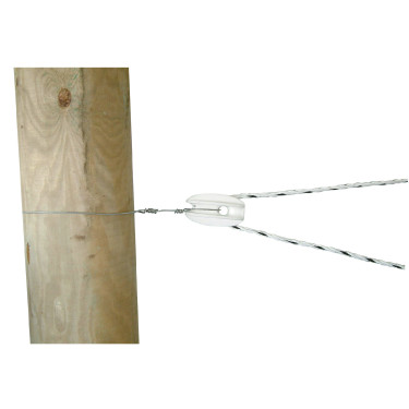 Isolatore d’angolo tipo “uovo” AKO Bianco