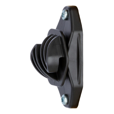 Isolatore per recinzione permanente Highland AKO Nero