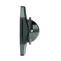 Isolatore per recinzione permanente Highland AKO Nero