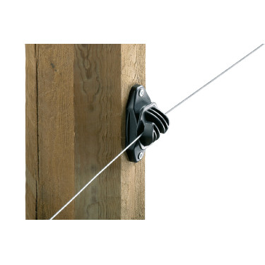 Isolatore per recinzione permanente Highland AKO Nero