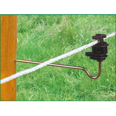 Isolatore distanziatore con cordicella AKO Nero