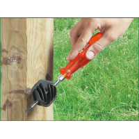 Isolatore per cordoncino Easy Cord AKO Nero