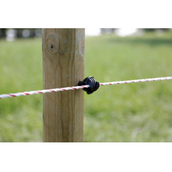 Isolatore per cordoncino Easy Cord AKO Nero