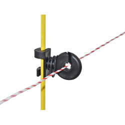 Isolatore aggiuntivo a clip rotonda AKO Nero