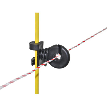 Isolatore aggiuntivo a clip rotonda AKO Nero