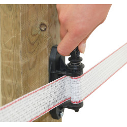 Isolatore tenditore Premium AKO Nero