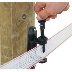 Isolatore tenditore Premium AKO Nero