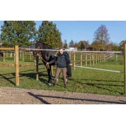 Kit porta premium FLEXIGATE green AKO Marrone