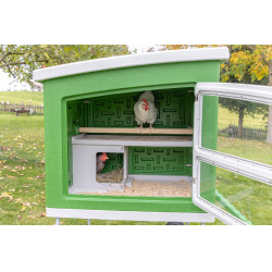 Mobile Coop Kerbl Hobbyfarming Verde / bianco Mobile Coop Kerbl Hobbyfarming Verde / bianco