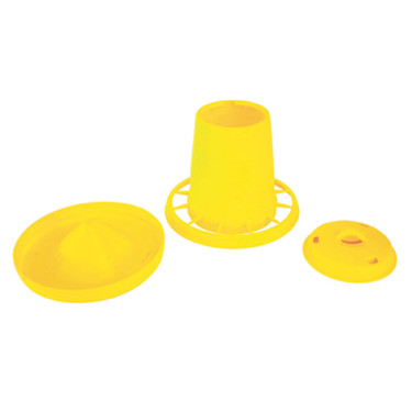 Mangiatoia per polli e pulcini Kerbl Hobbyfarming Giallo