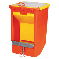 Mangiatoia sospesa per conigli Kerbl Hobbyfarming Rosso