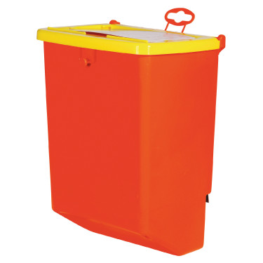 Mangiatoia sospesa per conigli Kerbl Hobbyfarming Rosso