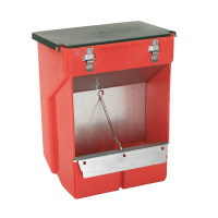 Mangiatoia sospesa per conigli Kerbl Hobbyfarming Rosso