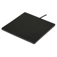 Piastra riscaldante in gomma per abbeveratoi Kerbl Hobbyfarming Nero