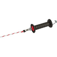 Maniglia per porta con connettore Litzclip® AKO Nero Maniglia per porta con connettore Litzclip® AKO Nero