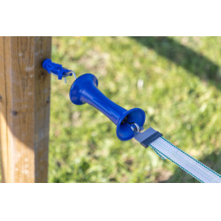 Maniglia per porta Premium con connettore per nastri Litzclip® AKO Blu