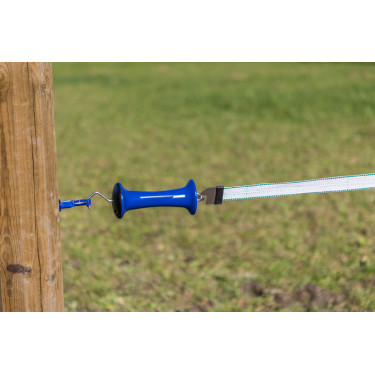Maniglia per porta Premium con connettore per nastri Litzclip® AKO Blu Maniglia per porta Premium con connettore per nastri Litzclip® AKO Blu