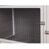 Pollaio in plastica ECO Samy Kerbl Hobbyfarming Bianco / grigio