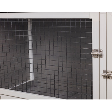 Pollaio in plastica ECO Samy Kerbl Hobbyfarming Bianco / grigio