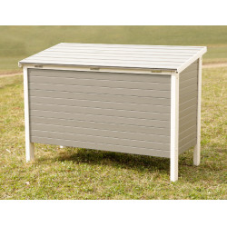 Pollaio in plastica ECO Samy Kerbl Hobbyfarming Bianco / grigio