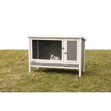 Pollaio in plastica ECO Samy Kerbl Hobbyfarming Bianco / grigio