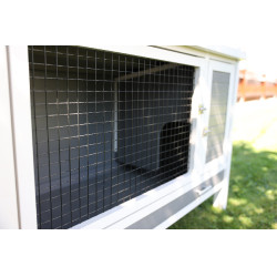 Pollaio in plastica ECO Samy Kerbl Hobbyfarming Bianco / grigio