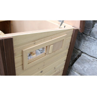 Pollaio Thermo No Frost Kerbl Hobbyfarming Marrone / naturale Pollaio Thermo No Frost Kerbl Hobbyfarming Marrone / naturale