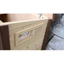 Pollaio Thermo No Frost Kerbl Hobbyfarming Marrone / naturale