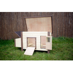 Pollaio Thermo No Frost Kerbl Hobbyfarming Marrone / naturale