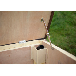 Pollaio Thermo No Frost Kerbl Hobbyfarming Marrone / naturale