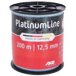 Nastro per recinzione PlatinumLine AKO Bianco / blu