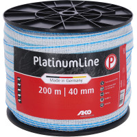 Nastro per recinzione PlatinumLine AKO Bianco / blu