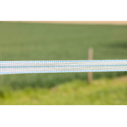 Nastro per recinzione PlatinumLine AKO Bianco / blu Nastro per recinzione PlatinumLine AKO Bianco / blu