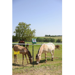 Nastro per recinzione PlatinumLine AKO Bianco / blu Nastro per recinzione PlatinumLine AKO Bianco / blu