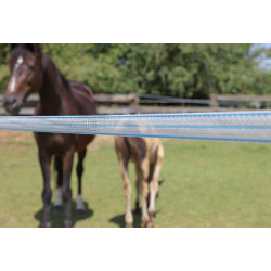 Nastro per recinzione PlatinumLine AKO Bianco / blu Nastro per recinzione PlatinumLine AKO Bianco / blu