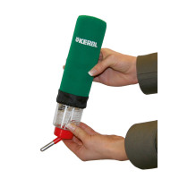 Borsa termica per beverino a bottiglia Kerbl Hobbyfarming Verde scuro