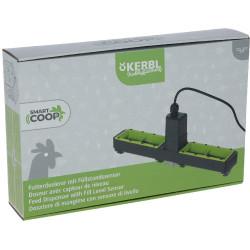 Dosatore SmartCoop con sensore di livello Kerbl Hobbyfarming Verde