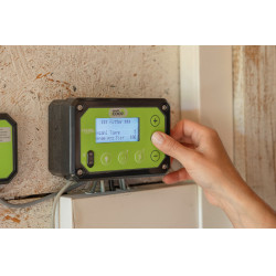 Dosatore SmartCoop con sensore di livello Kerbl Hobbyfarming Verde