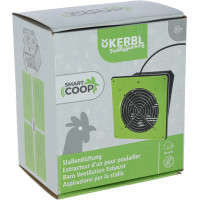 Estrattore d’aria SmartCoop per pollaio Kerbl Hobbyfarming Verde