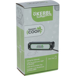 Meccanismo di apertura SmartCoop per porta del pollaio Kerbl Hobbyfarming Nero