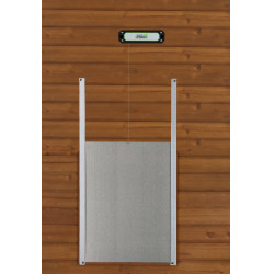 Meccanismo di apertura SmartCoop per porta del pollaio Kerbl Hobbyfarming Nero