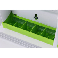 Mangiatoia con dispositivo anti-parassiti Kerbl Hobbyfarming Verde / grigio chiaro