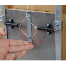 Chiusura automatica per porta scorrevole Kerbl Hobbyfarming Grigio Chiusura automatica per porta scorrevole Kerbl Hobbyfarming Grigio