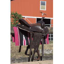 Westride Navajo Teppich Baumwolle/Acryl Rosa / nero / bianco Westride Navajo Teppich Baumwolle/Acryl Rosa / nero / bianco